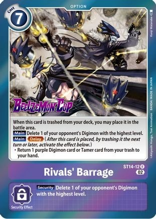 Rivals Barrage - ST14-12 - R (Pre-Release)